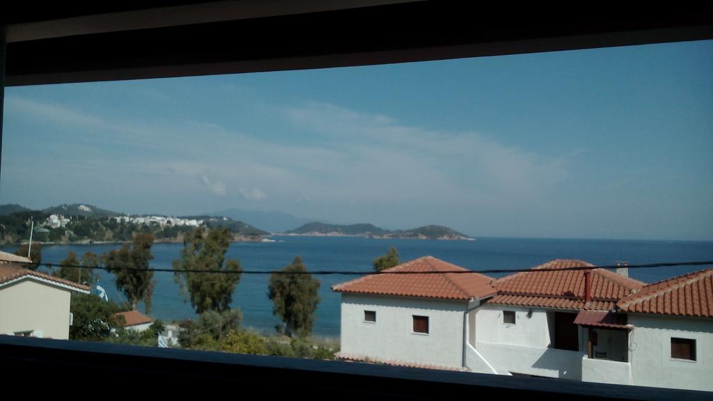 Amaranthos Skiathos View Megali Ammos  Camera foto