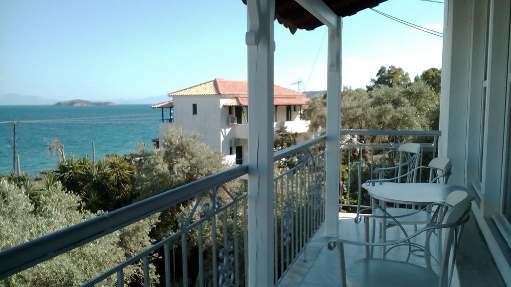 Amaranthos Skiathos View Megali Ammos  Camera foto